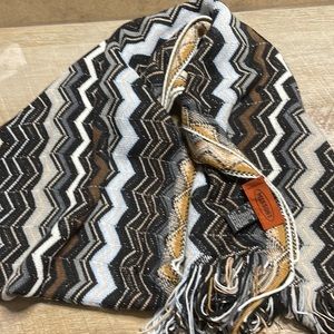 Missoni wool blend scarf